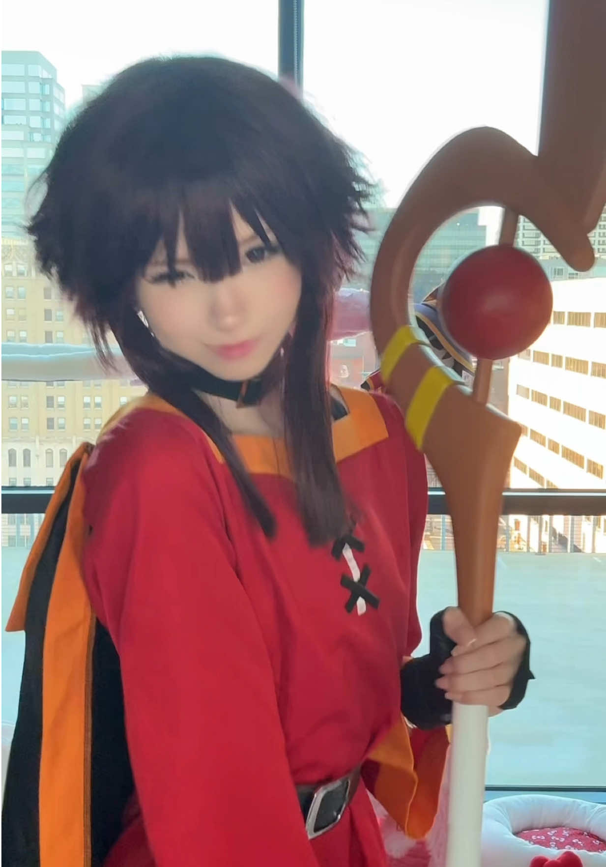 best girl > #megumin #konosuba #cosplay #anime #megumincosplay 