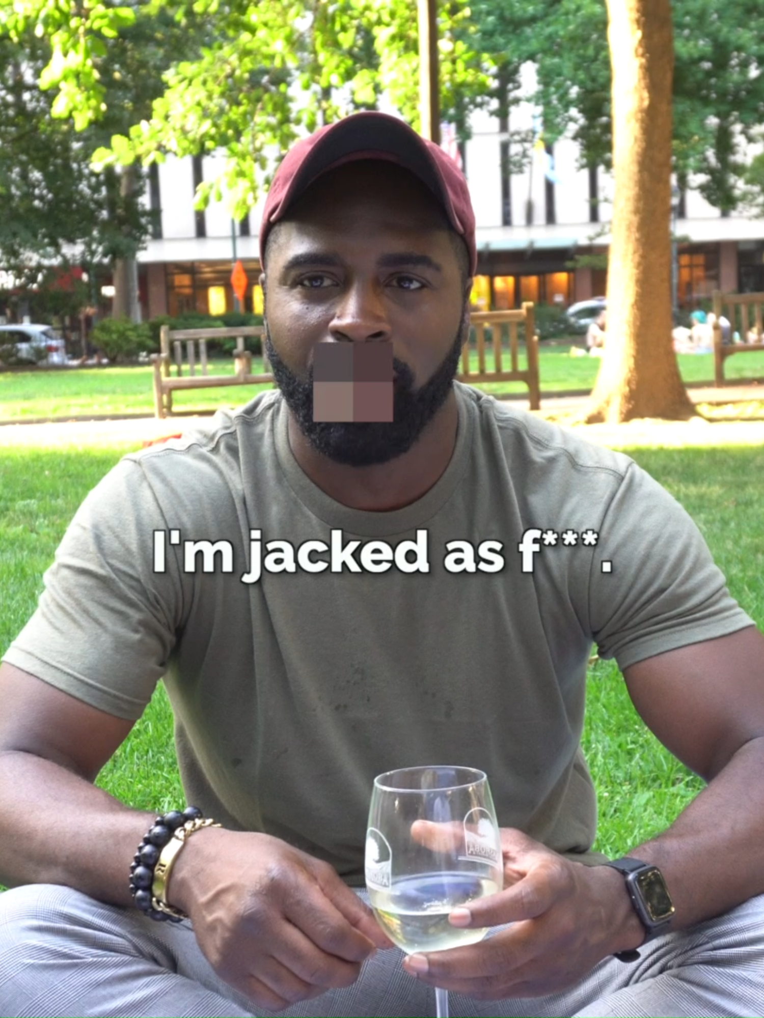 He's not lying, he does look jacked!  #trueclassic #mensfashion #GymTok #mensshirt