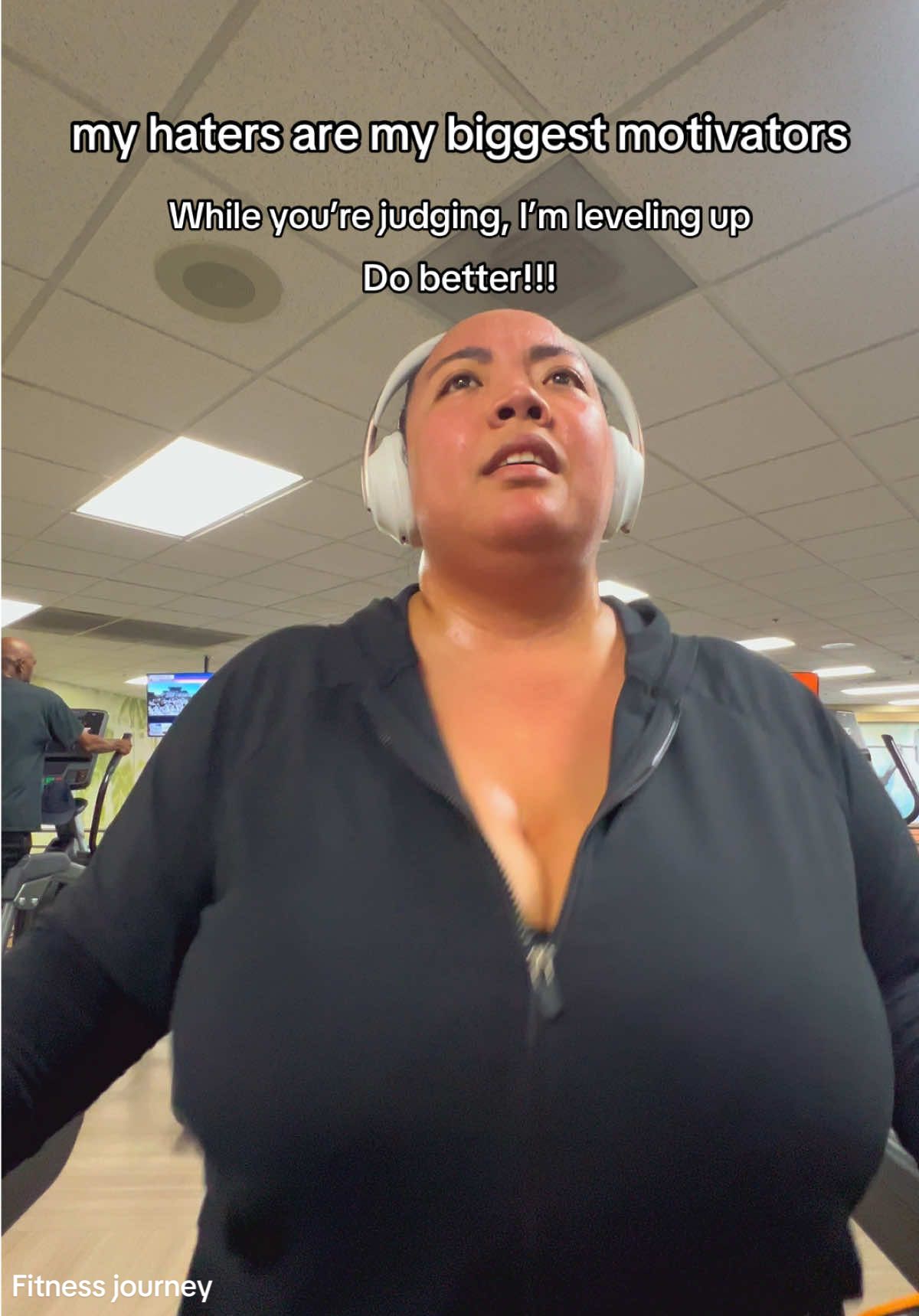 This is my fitness journey!! F*ck the haters, get that work out in, go 10x’s harder than before. Nothing will change my mind at this point😤 I keep going…makes me 10 steps better than the haters🤪 #workoutmotivation #fitnessjourney #winterarc #gymgirl #GymTok 