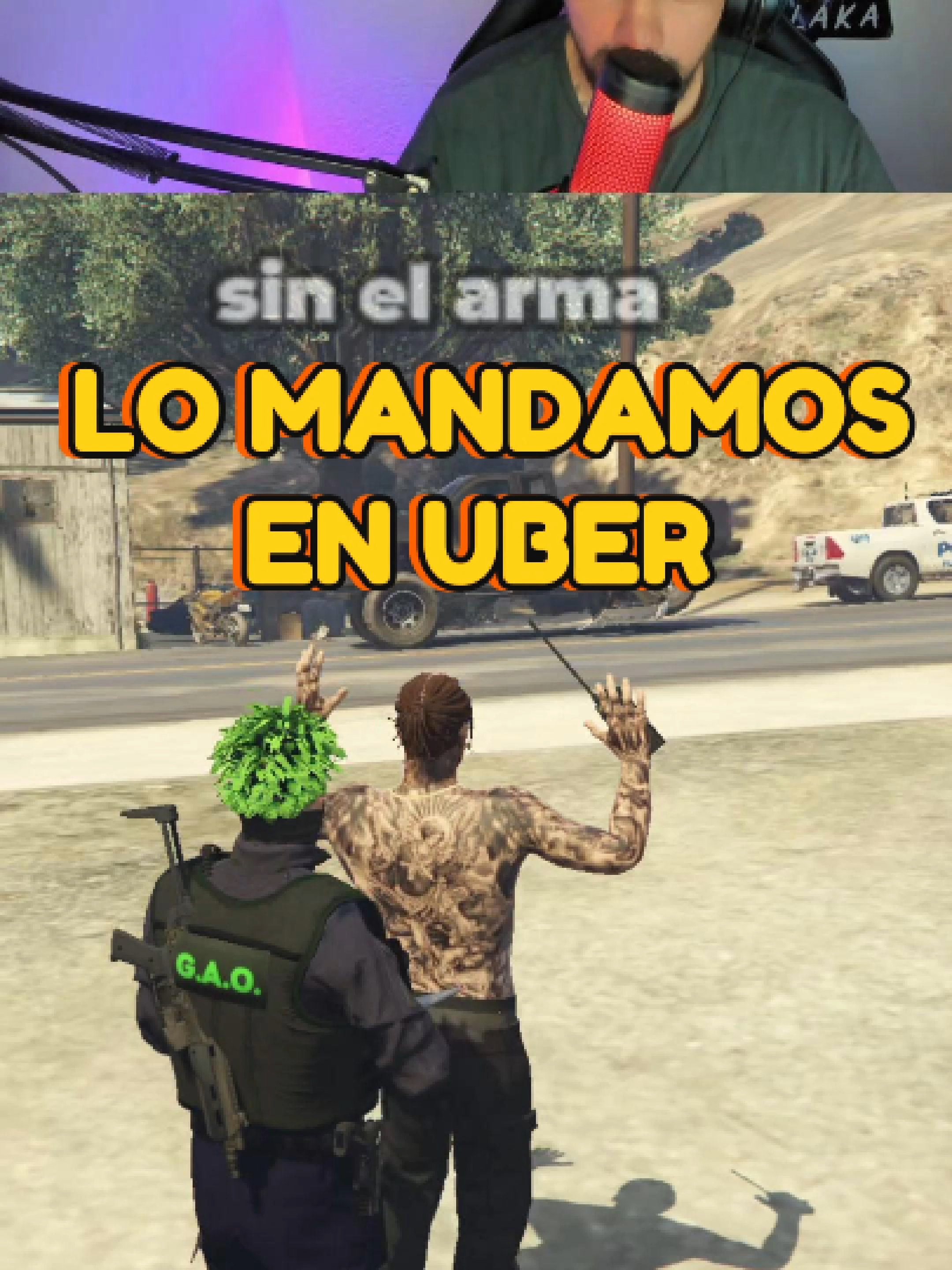 mandamos a sujeto en uber #roleplay #gta5 #gta5online #gtamodohistoria #gtamods #roleplayserver #kickstreaming #kickstreamingplatform #novedades #policia #policiapolicia #fuerzapublicacr🇨🇷
