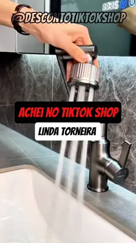 Adquira já a sua linda Torneira Gourmet e transforme seu ambiente  #banheiro #tiktokshop #luxo #cozinha #achadinhos 