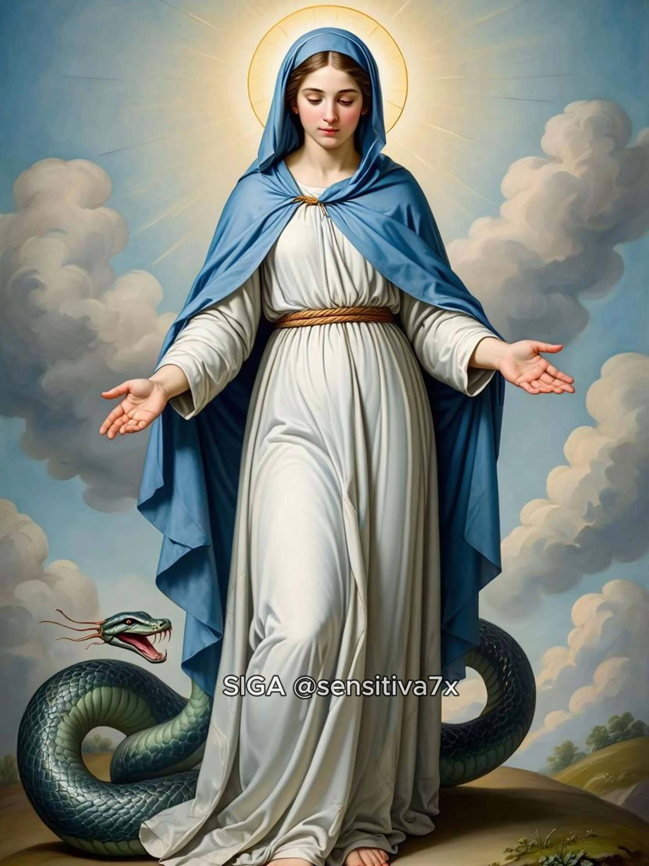 The Timeless Grace of the Virgin Mary. #motherofjesus #catholicfaith #christianity #divinegrace #holymother