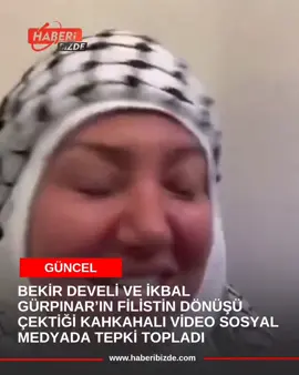 Küresel Sumud Filosu ile Gazze'ye yardim götüren Bekir Develi ve ikbal Gürpinar, Israil tarafindan alikonulduktan sonra Türkiye'ye döndü. Develi ve Gürpinar'in Sosyal medyada paylagtiklari bir videoda, kahkahalarla baglayarak alikonulma anilarini anlatmalari buyuk tepki gekti. Gazze'deki insani krizin devam ettigi bir dönemde, sosyal medyadan yayinlanan bu video sonrasi duruma tepki gösteren vatandaslar, 