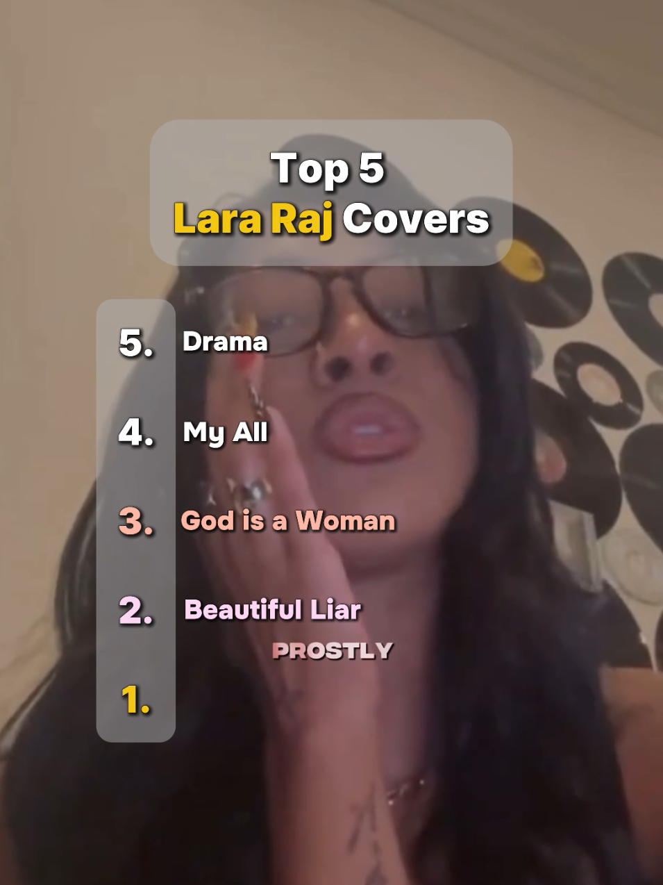 Top 5 Lara Raj Covers                    #kpopfyp #prostly #katseye #lararaj #cover 