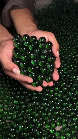 These Workers Are Making Marbles Using Glass Waste