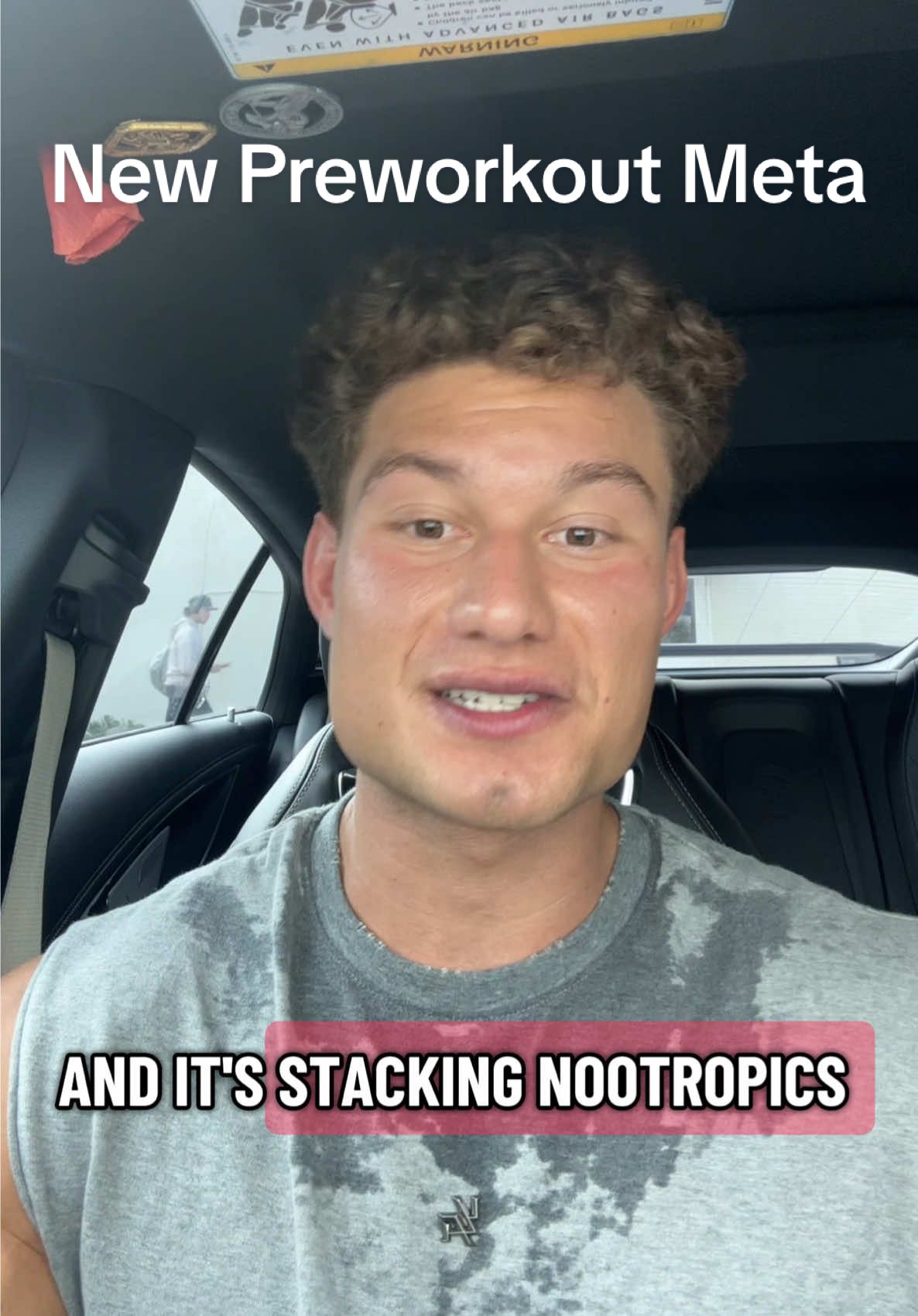 Literally ascended to a new level of mind muscle connection #preworkout #nootropics #gym