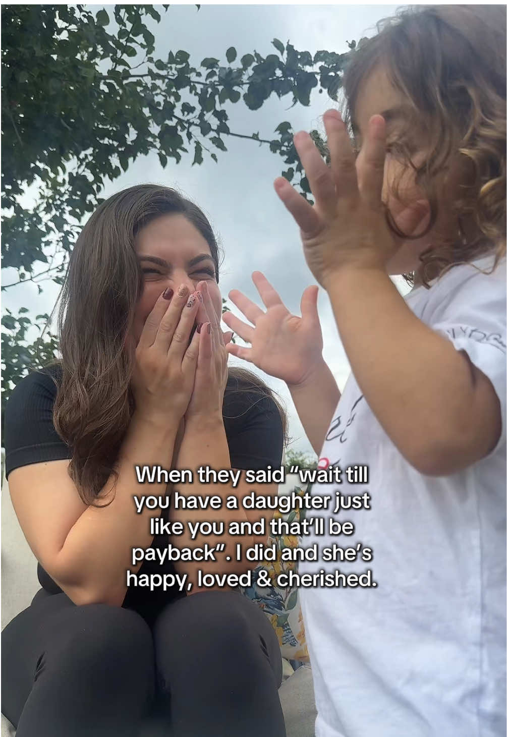 Maybe I wasn’t the problem. Proud to have a daughter like me 🥹🩷.  #girlmom #toddlermom #motherhood #MomsofTikTok #fyp 
