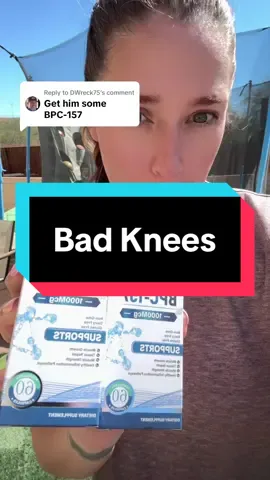 Replying to @DWreck75 I’m so excited to see the results my husband gets from BPC-157! #kneepain #backpain #pain #surgery #hippain 