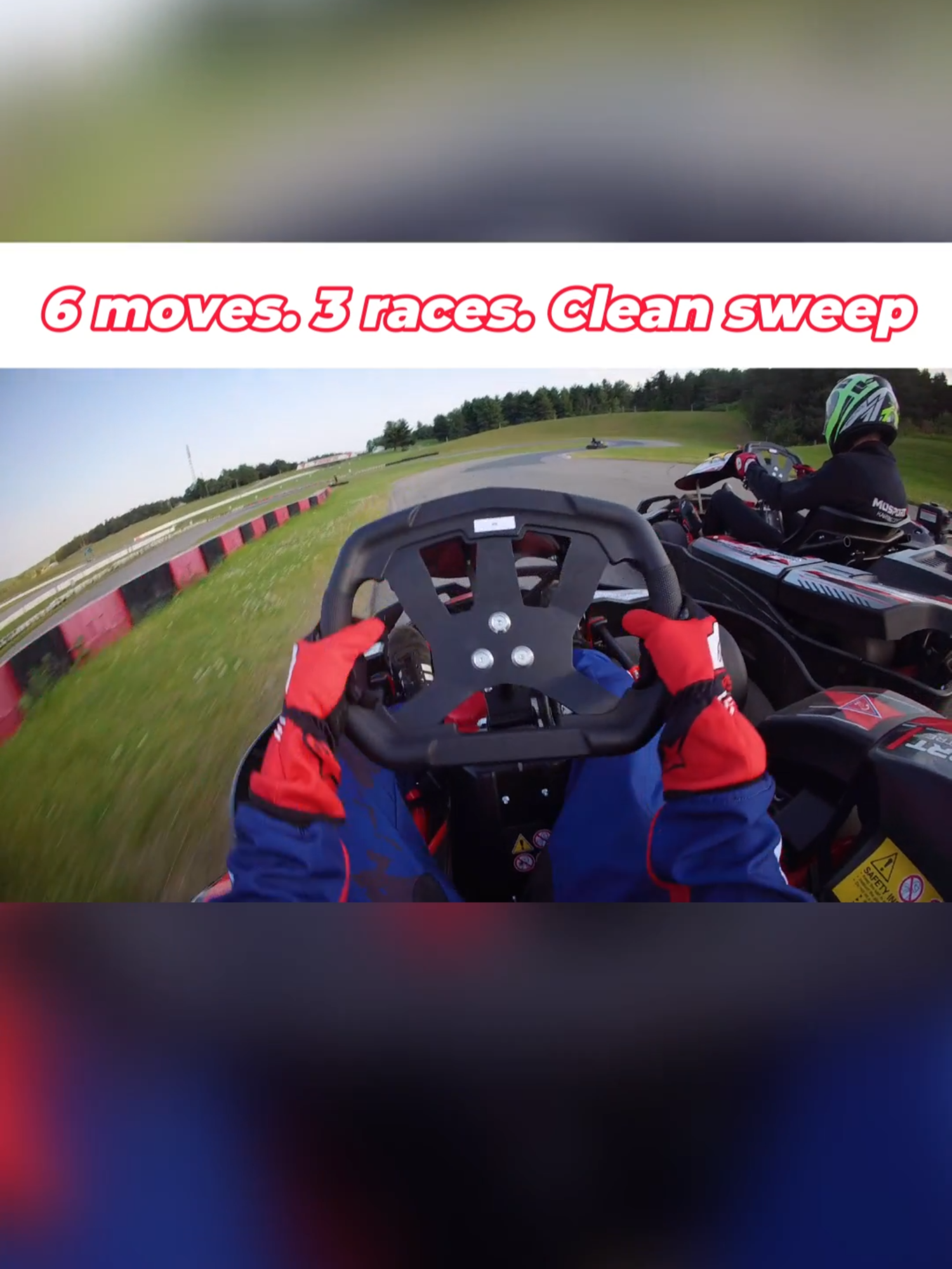6 moves. 3 races. Clean sweep.  #fyp #viral #f1 #indycar#racing #kartinglife #simracing #clips #Motorsport