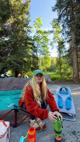 What are you eating for breakfast when youre camping? #camping #camplife #campingwithkids #campingfood #campingmeals 