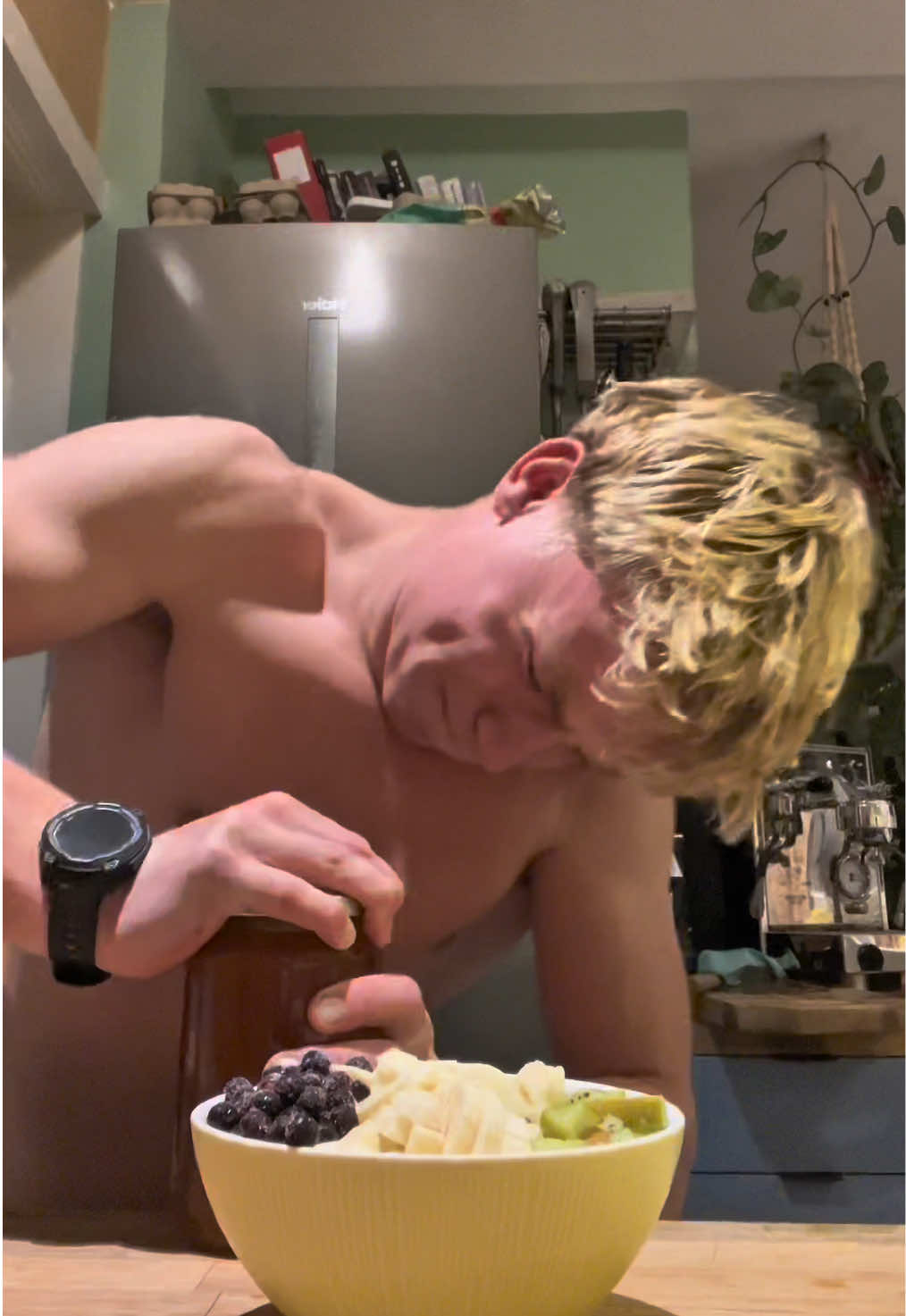 Honing pot zat goed dicht 🍯🤣 #athlete #wholefoods #realfood 