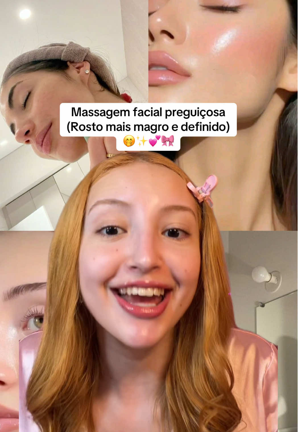 Respondendo a @Bruna Ruy drenagem linfática facial rapidinha pra um rosto mais marcado e definido 💕✨ . . ID: 1TEME4-M5E2 . . #massagemfacial #OMelhorDaBeleza #MercadoLivreModa @Mercado Livre Moda #dicasdebeleza 
