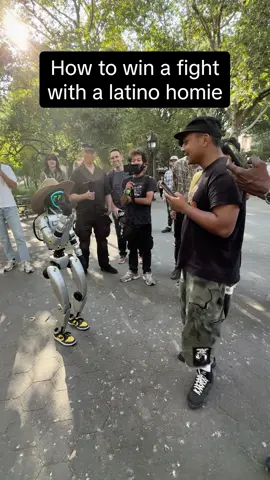 How to win a fight with a latino homie #robot