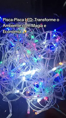 Cordão de Luz de Natal Pisca-Pisca 100 Led  #foyou #tiktokshop #piscapisca #natal #natalina  Achadinhos de Natal 