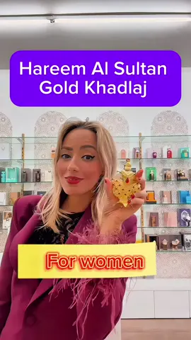 * Hareem Al Sultan Gold Khadlaj* Hareem Al Sultan Gold di Khadlaj Perfumes è una fragranza floreale da donna. È una nuova fragranza. Hareem Al Sultan Gold è stata lanciata nel 2023. Le note di testa sono Bergamotto, Gelsomino e Peonia; le note di cuore sono Ananas, Pesca e Prugna; le note di fondo sono Muschio, Sandalo e Patchouli #oud #Fragranzeorientali #attar #musk #arabianparfume     @Khadlaj Perfumes @Ramadan24.de @Parfum d’orient  عطور الشرق 