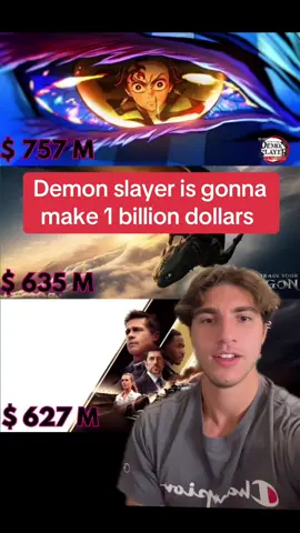 Demon slayer movie is breaking new records every day #fyp #demonslayer #demonslayermovie #anime #tanjiro 