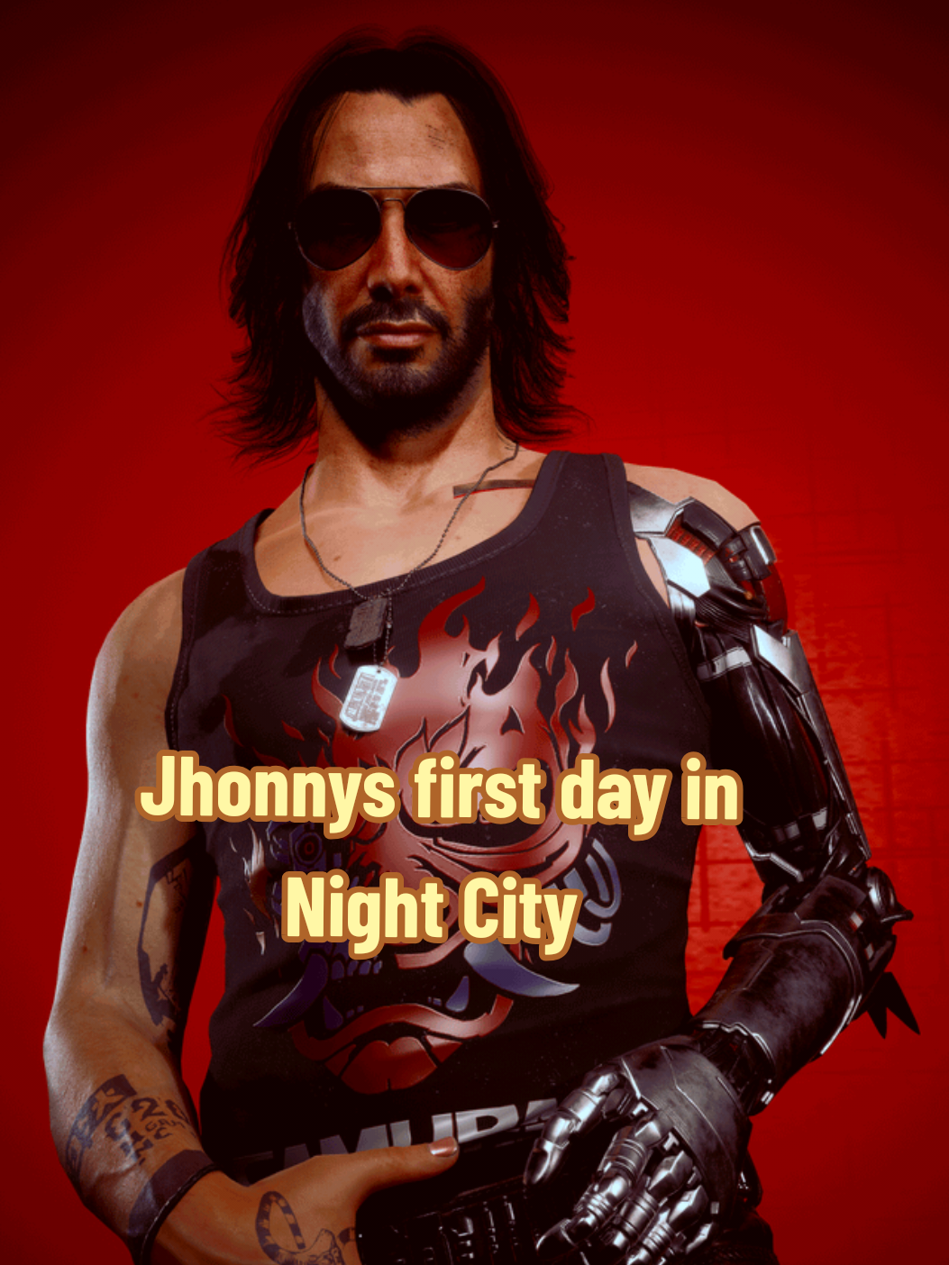 Mike Pond smith Talks about how Jhonny first got into night city  #cyberpunk #cyberpunk2077 #jhonnysilverhand #cyberpunkedgerunners #fyp 