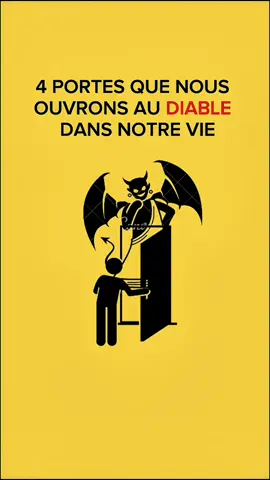 4 portes que nous ouvrons au diable dans notre vie #pourtoi  #jesus #priere #sentiment  #creatorsearchinsights 