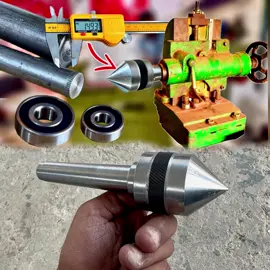 New Bearing Santer Make by Lathe Amazing Idea #restorationtoolshop #lathe #tool #making #uktiktok 