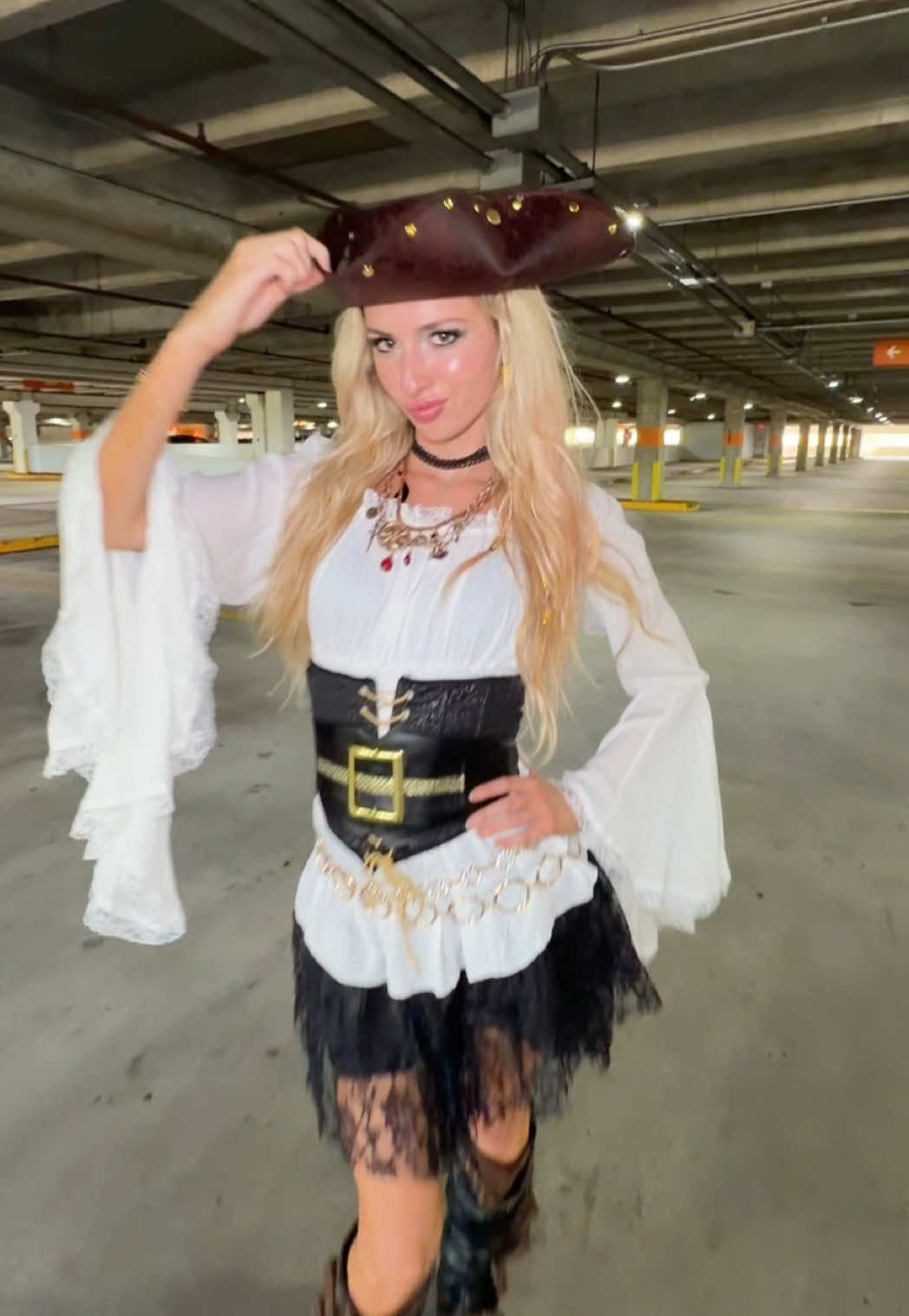 What are you being for Halloween this year? #fyp #costume #pirate #halloween #nataliereynolds girl Halloween pirate costume 