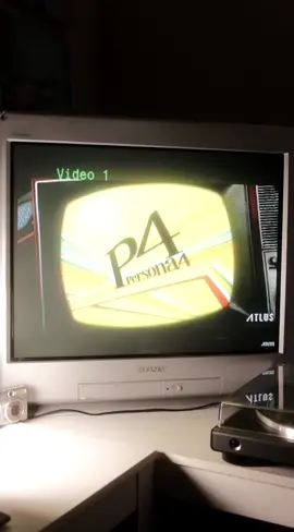 Persona 4 Intro #crt #jrpg #y2k #retrogaming #persona 