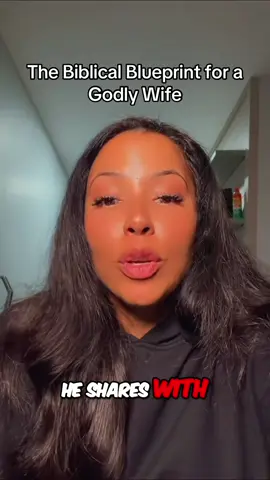 The Biblical Blueprint for a GODLY Wife  #wife #Bible #christiantiktok #relationshipadvice #proverbs31woman 