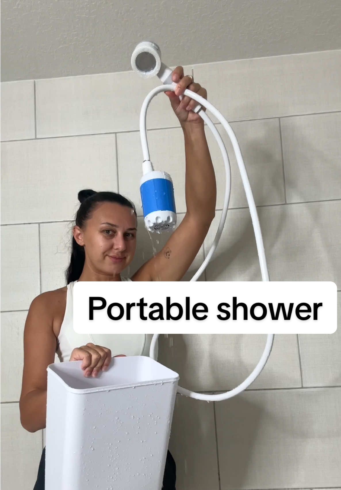 If you love camping, road trips, or keeping your car clean this portable shower is a total must-have. It charges by USB, works up to two hours, and comes with two shower heads and two water flow modes. You can use it anywhere for your car, your pet, or even at home. #TikTokShopFinds #PortableShower #CampingGadgets #CarCleaningTools #ViralMustHave