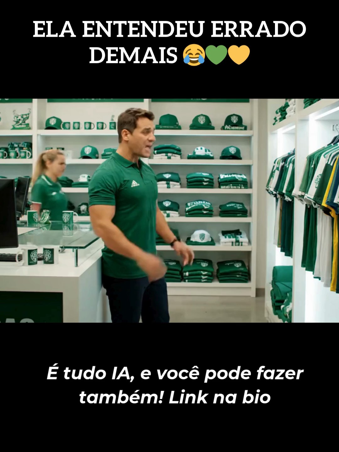 🎬 Já imaginou criar vídeos hilários com inteligência artificial? 🤯 👉 O segredo tá no curso que tá lá na bio! Corre lá! 🚀 #ZoeiraComTecnologia #inteligênciaartificial #vídeosdehumor #ia #criacaodeconteudo #veo3 #humor