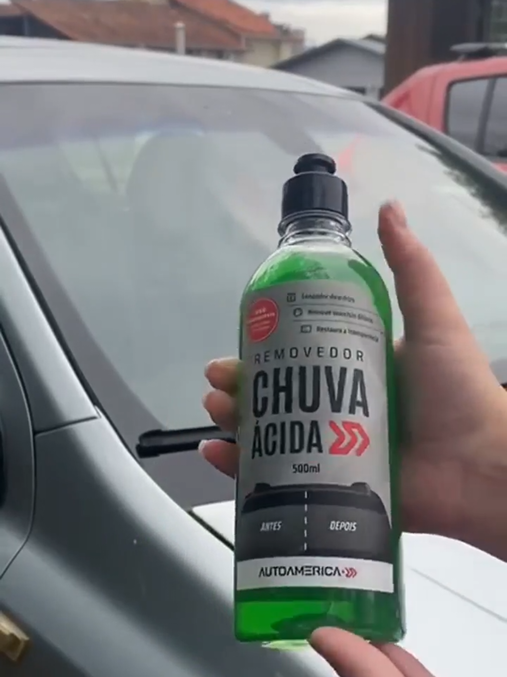 #limpavidro #chuvaacida #removedor #carro 