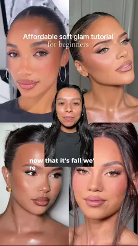 This soft brown soft glam is so fall coded 😮‍💨 It just feels so good to do some glam again and I almost forgot how good this foundation !! also count how many morphe products I used 🤭 PRODUCTS USED  @ColourPop Cosmetics Pretty Fresh Hylauronic Hydrating foundation  @Morphe Cosmetics Micro nano contour sticks, Cheek Thrills Multi Finish Trio, Wakeup Artist Correcting Undereye Concealer, Flickering sand eyeshadow palette, Continuous Setting Mist  @Maybelline NY Fit Me Loose Powder  @YSL Beauty All Hours Bronzer • #makeuptok #softglammakeup #beautycontentcreator #makeuptutorial #makeupforbeginners 