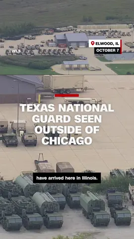 Texas National Guard troops have arrived at the Elwood Army Reserve Center outside Chicago. CNN's Omar Jimenez reports.