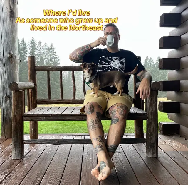 The smell of the trees. The desolation that’s almost scary. The memory of past days hang in the air. 