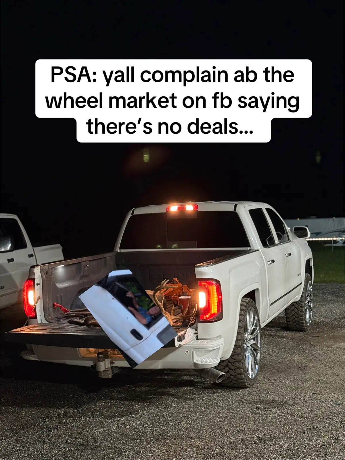 Knowing you can get a brand new set of 6s and 7s for 3400 out the door… I need the rock these guys be smoking. Idc what yall got to say in the comments there’s no reason for yall to be tax where there is no shortage for wheels or tires😭