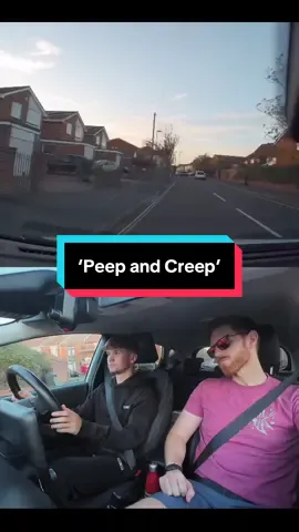 As a learner driver, George is using the ‘peep and creep’ method at a really closed junction in his driving lesson with hardly any visibility. - He handles it perfectly with great observations to make it safe. . . . #drivinglessons #drivinginstructor #junction #difficult #driving 