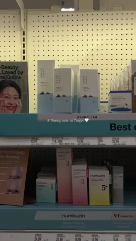 Korean Beauty now @target  #target #targetfinds #targetbeauty #kbeauty #koreanskincare 