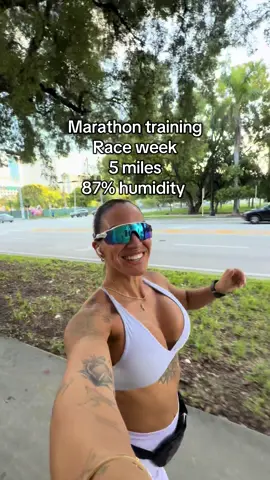 Marathon training 5 miles easy pace #marathon #marathontraining #runtok #runningmotivation 
