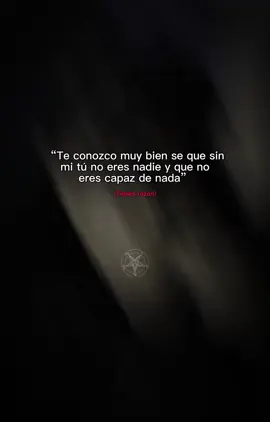 Házle la idea que sin el no eres nadie, házle creer que es importante para que no sospecha nada #frases #oscuras #manipulación #traición #pyfツviral_ 