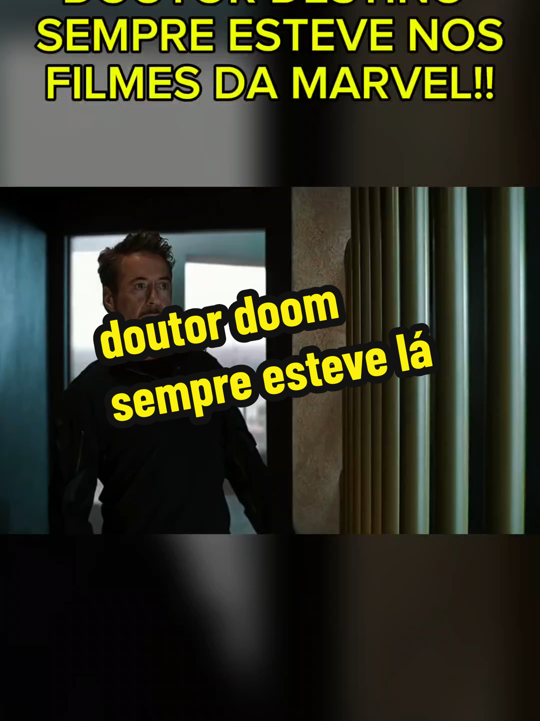 doutor destino sempre esteve nos filmes da Marvel!! #marvel 