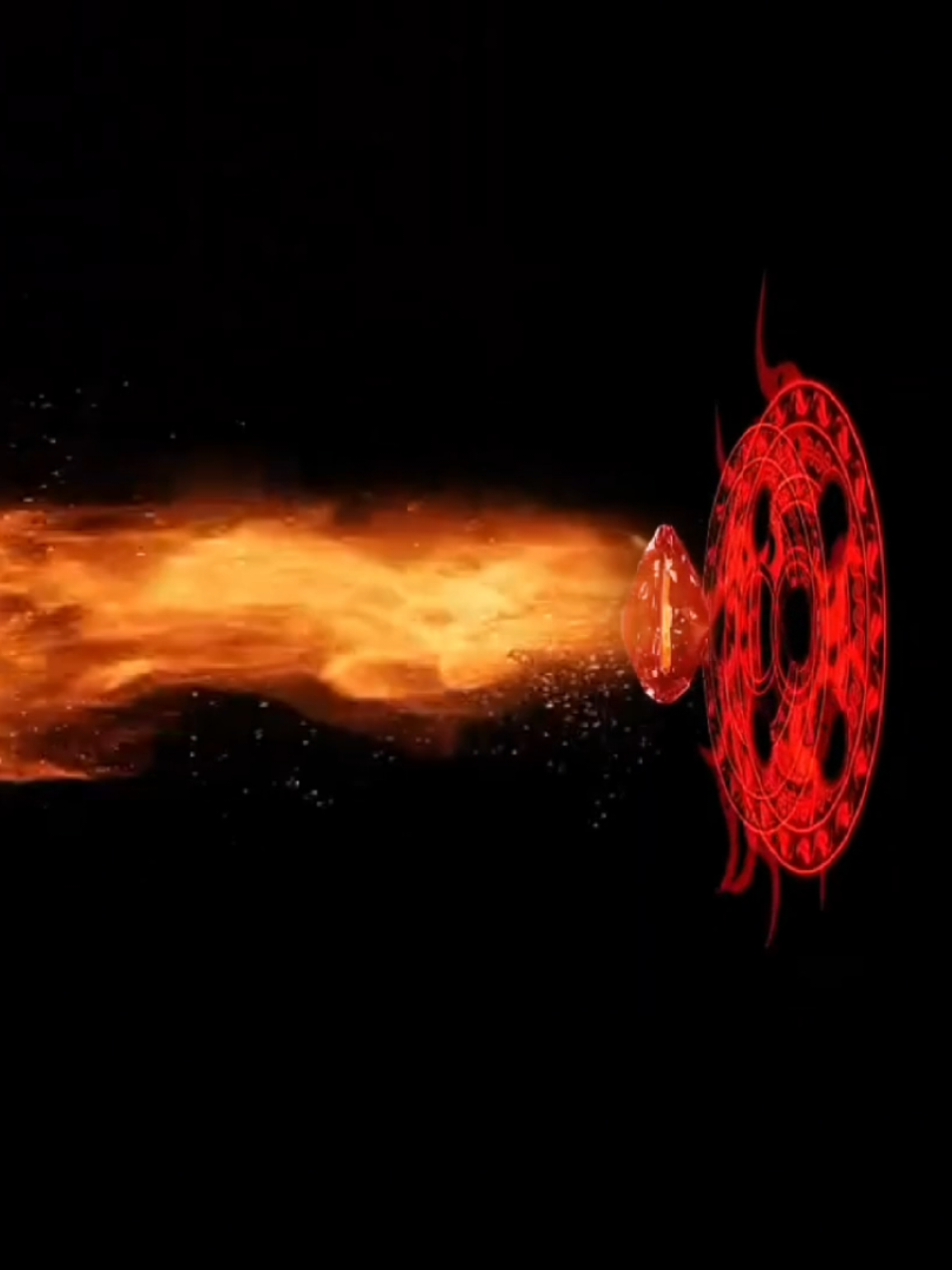 brilyante ng apoy with gem power blast black screen.. #blackscreen #blackscreeneffect #effects #effect #fyp 