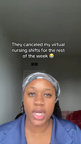 They cancellling my shifts b/c of the government shutdown. This is so ghetto wth 😭😭😭😭#NursiConnect #nursetok #nurse 