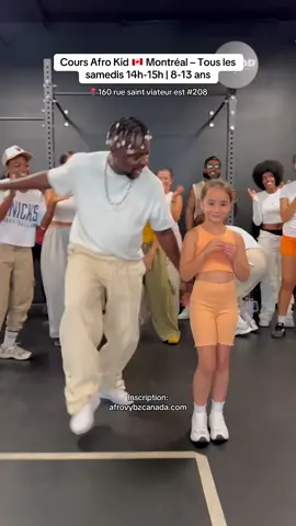 🧡 Nouveau cours chez @Afrovybz Canada 🇨🇦 : AFRO KIDS 🔥 Tous les samedis de 14h à 15h, un cours spécialement conçu pour les jeunes de 8 à 13 ans ! Une heure d’énergie, de fun et de culture afro, où les enfants apprennent à danser, à s’exprimer et à développer leur confiance à travers la musique et le mouvement ✨ Encadrés dans une ambiance positive et motivante, ils découvriront les bases de la danse afro avec Loïc Reyel, le tout dans une atmosphère ludique et inspirante 🎶 📍 Studio AfroVybz Canada – 160 Rue St-Viateur Est, #208 🗓️ Tous les samedis | 🕑 14h à 15h 🔗 Inscrivez vos jeunes dès maintenant sur afrovybzcanada.com (lien dans la bio) . . #afrovybzcanada #afrobeats #afro #dance 