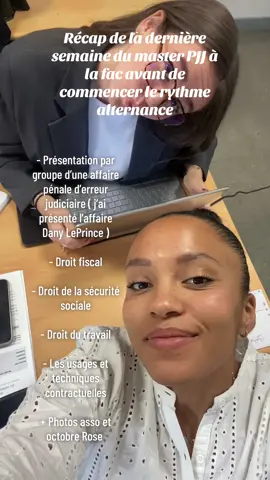 Dernière semaine de cours #droit #montpellier #fac #pourtoi #pjj 