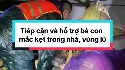 THÁI NGUYÊN: Đến thời điểm hiện tại, lực lượng cứu hộ cùng các nhóm thiện nguyện đã tiếp cận và cứu được một số bà con đang bị mắc kẹt. #nhungnguoiphungsu #thainguyen #baoso10 #cuunguoi 