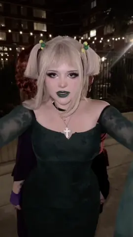 Hex girls posting (Thorn: @SwaggyCucumber , Luna: @1Kyle8 , Dusk: me!) #hexgirls #scoobydoo #halloween #gothgirl #spookyseason 