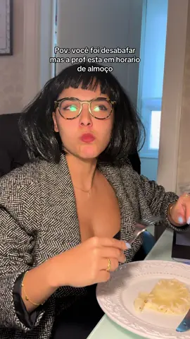 Pelo almoço eu dou minha vida 