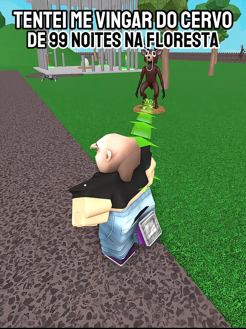 tentei me vingar do cervo de 99 noites #robloxfyp #99nightsintheforest #pobretambemdubla
