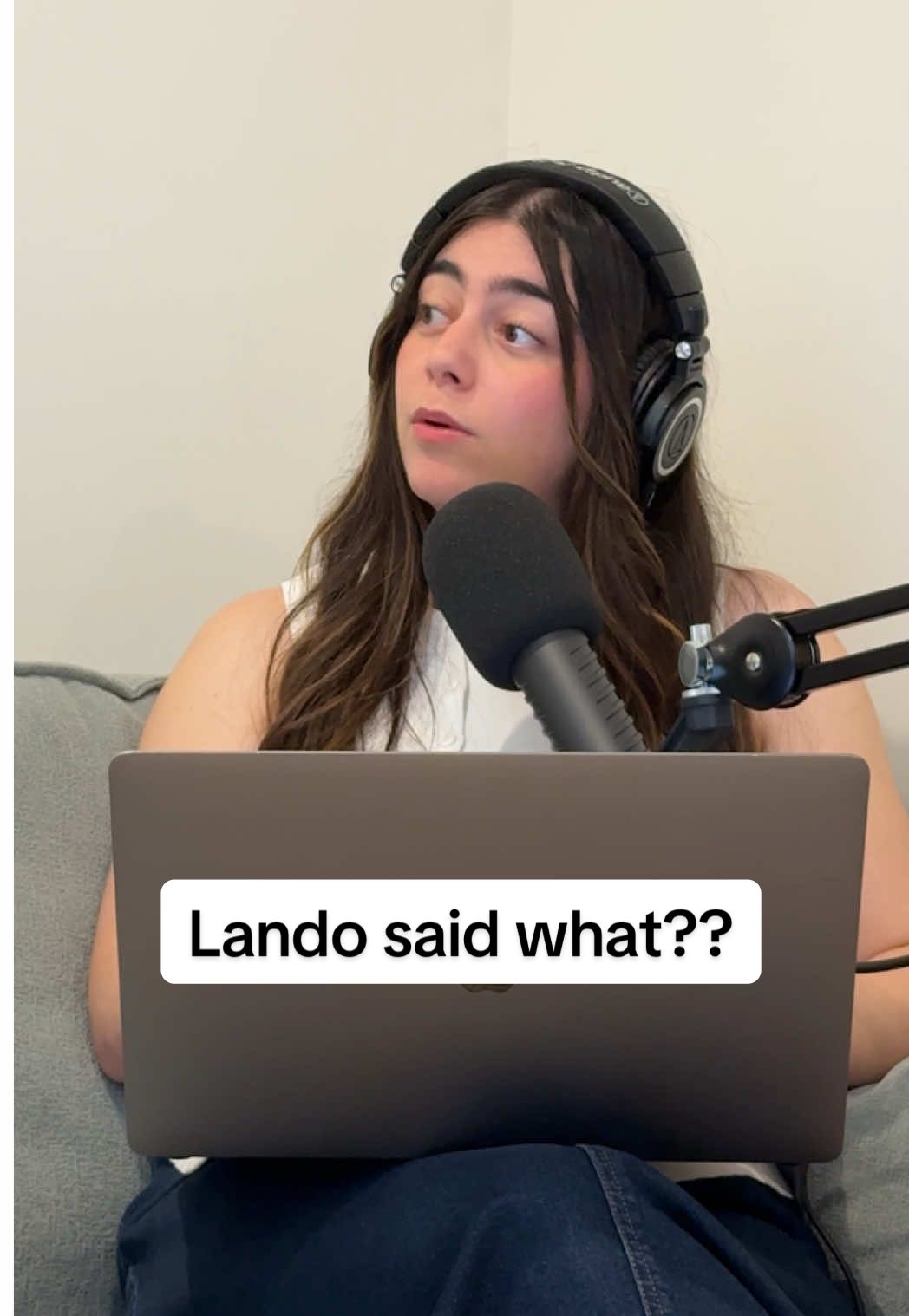 What do you think about Lando’s chaos this weekend? Listen to our new ep, out now! #f1 #formula1 #landonorris #maxverstappen #podcastclips 