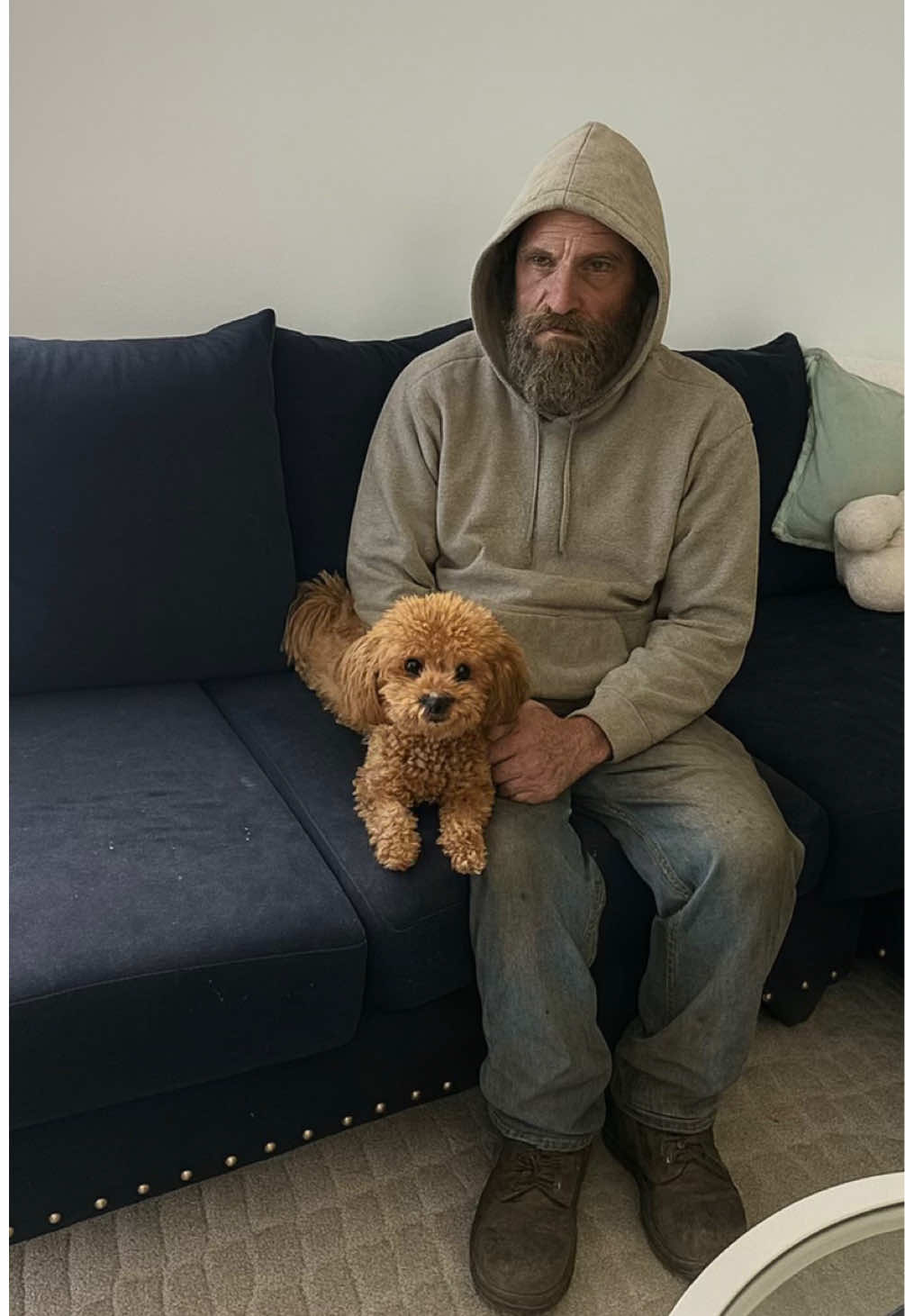 I understand the dangers of AI now 😭😭😭 #aihomelessmanprank 