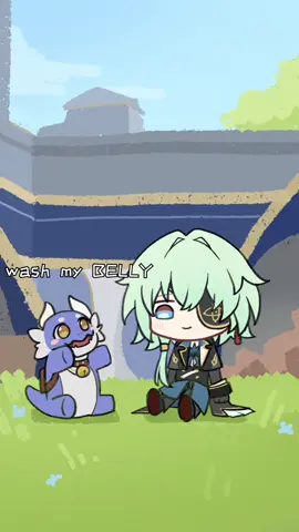 wash my BELLY#HonkaiStarRail #hoyoverse #anaxa #dromas #fypシ゚viral 