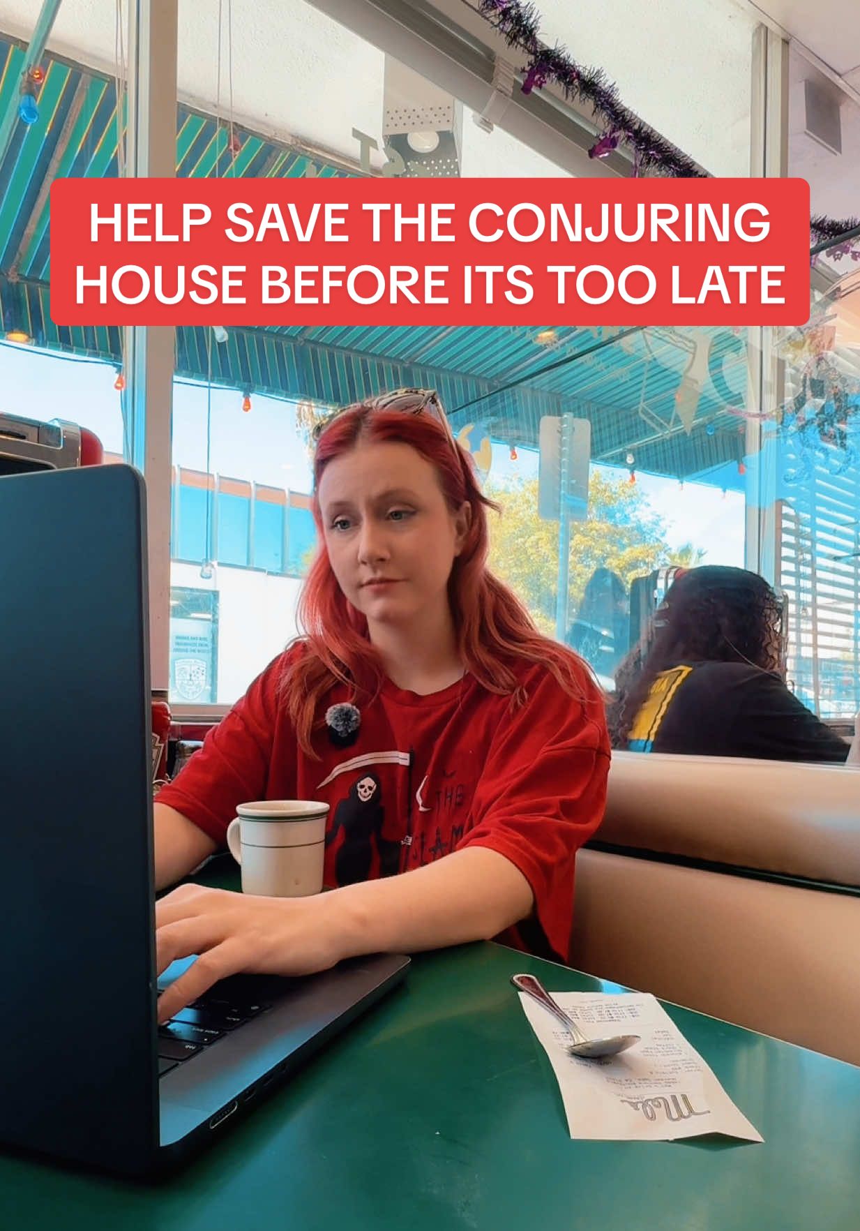 SAVE THE CONJURING HOUSE 🕯️ How you can help 👇 🔁 Repost & share my last 4 videos 🎥 Make your own video and use #SaveTheConjuringHouse 📞 Call your local news station - tell them this story needs to be covered 💰 Donate to the GoFundMe (link in bio) 👻 Tag your favorite YouTuber - let’s get their eyes on this 🎬 Tag @WarnerBros !!! they helped make this house famous, now they can help save it!! Every share counts.🖤